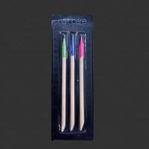 Mani Magic Wands - Nail Care Tools with Green, Blue, and Pink Tips for Precision and Comfort