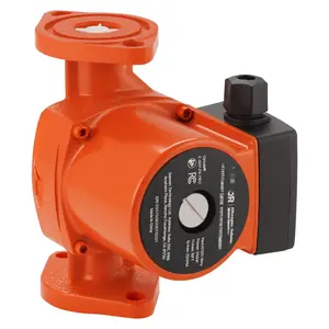F-007-F5-71FC Cast Iron Circulator Pump for Hot Water Circulation System, 1/10 HP Motor, 23 GPM Flow Rate, Industrial Grade Cast Iron Body, Energy Efficient Heating and Boiler Circulation Pump