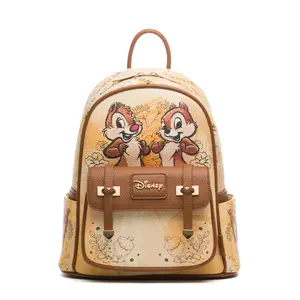 WondaPop Chipmunks Spring 2025 11" Vegan Leather Mini Backpack