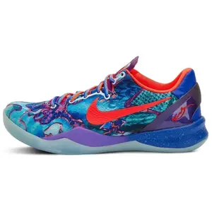 Nike Kobe 8 Protro "What The Kobe" Retro Low-Top Basketball Shoes for Men & Women Comfortable Mesh Slip-Resistant Design with Enhanced Cushioning & Durable Traction
