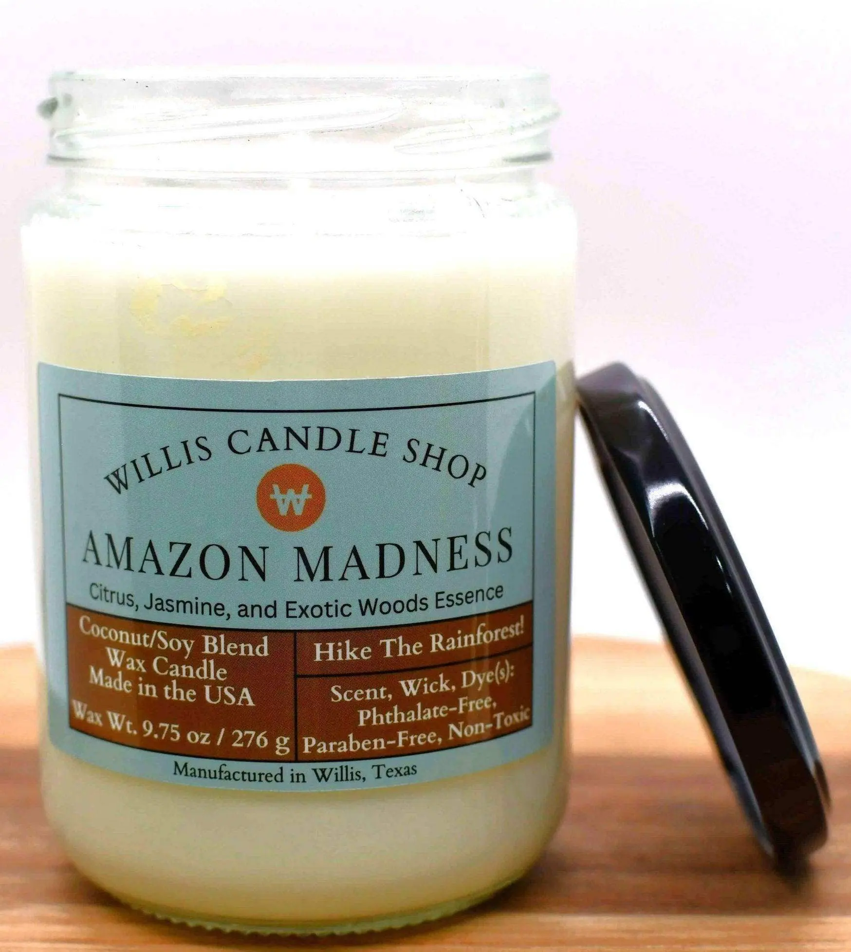 Amazon Madness Scented Candle - 12oz Clear Glass
