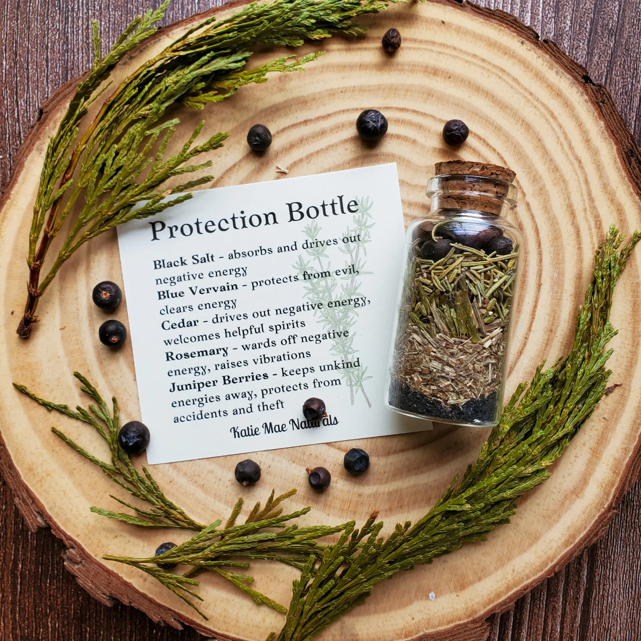 Protection Spell Bottle