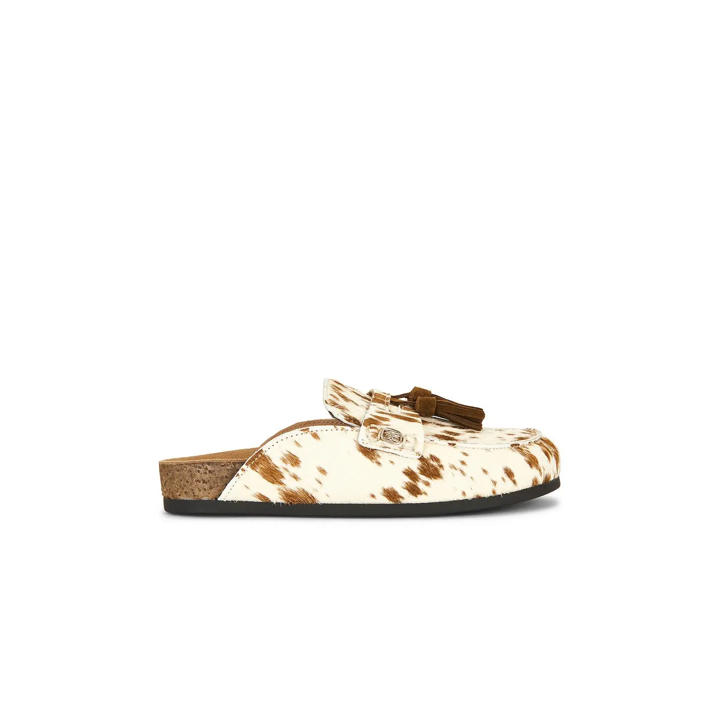 Sam Edelman Astrid Mule Loafer in Taupe & Ivory Sam Edelman Astrid Mule Loafer in Taupe & Ivory