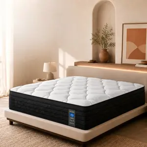 12'14 Inch Twin Full Queen King size Mattress in a box, Memory Foam And Spring Hybrid Mattress Medium Firm, motion isolation，For Home Rooms Hotels, queen size mattress high quality mattress，DealsforYouDays SummerWins thememorialdays