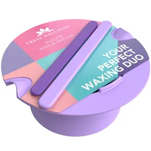 Silicone Bowl for Wax Pot by Tress Wellness | Removable Bowl to Store & Reuse Wax | Easy Wax Warmer Cleaning & Storage | Your Waxing Hair Removal BFF