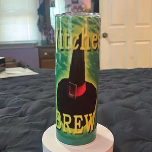 Witches Brew Tumbler - 20oz Reusable Water Bottle with Leak-Proof Lid, Portable Design for On-the-Go Use