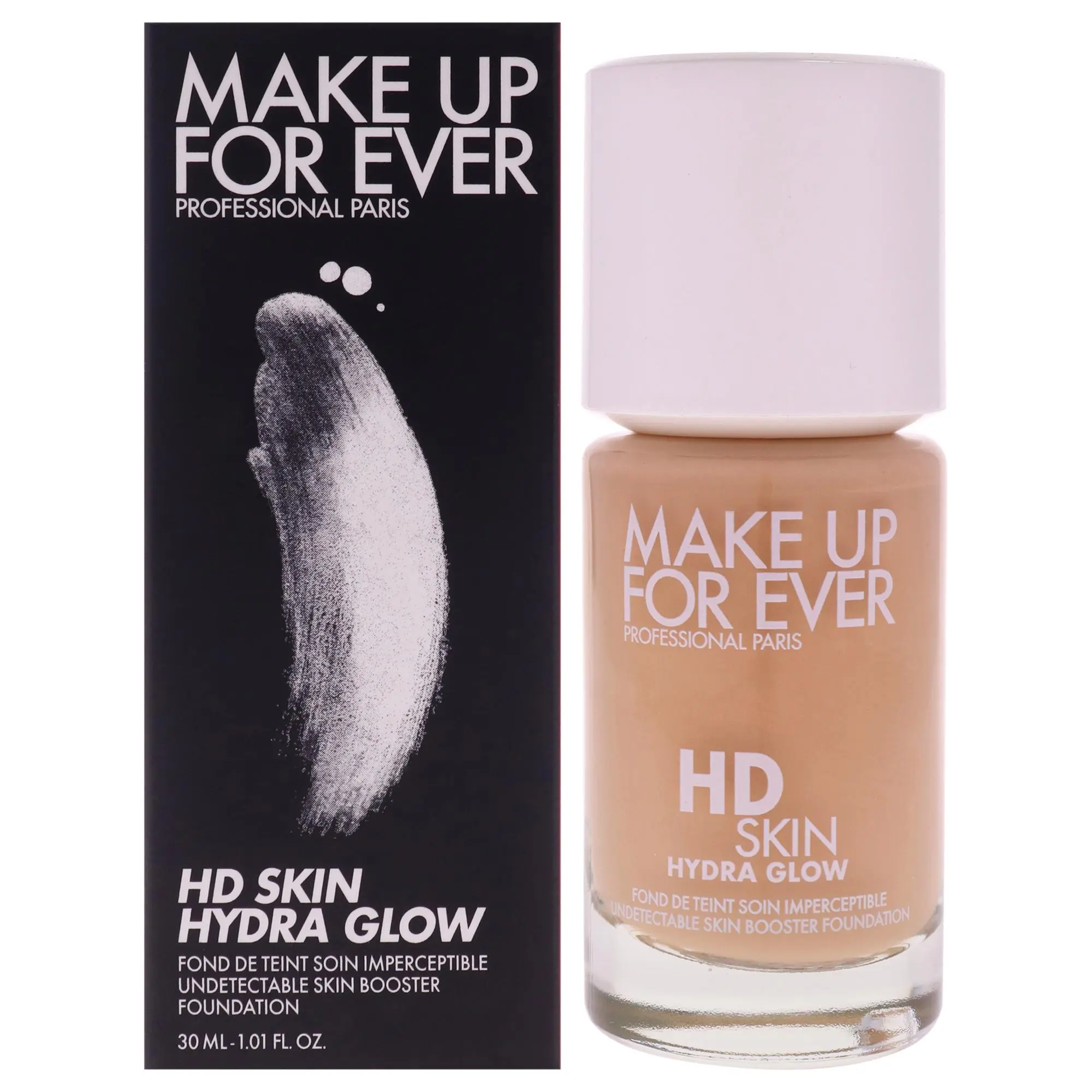 HD Skin Hydra Glow - 1N14 Beige by Make Up For Ever for Women - 1 oz Foundation