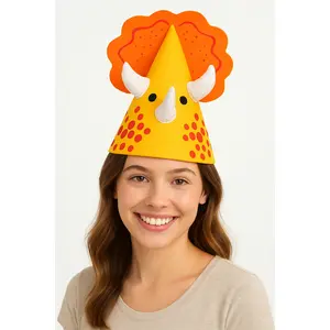 Dino-Mite Deluxe Cone Party Hat