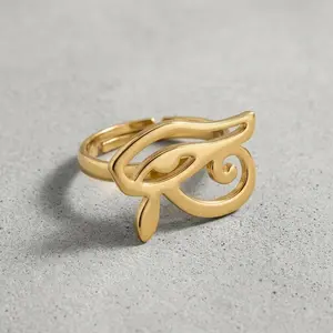 Eye of Horus: Handmade - Adjustable Ring