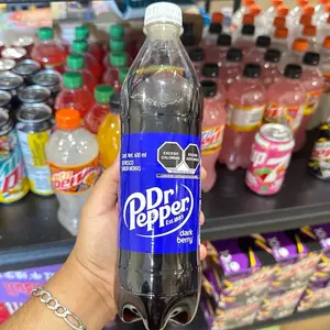 Dr Pepper Dark Berry 600 Ml Bottle From Mexico Refreshing Soft Drink