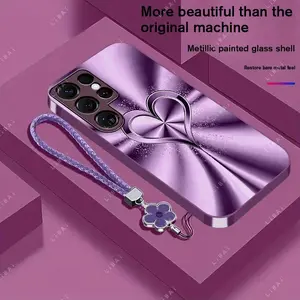 Suitable for[Galaxy S25 Ultra], includes a free lanyard and a brand new phone case, available in multiple colors,drop-proof and fingerprint-proof YM99