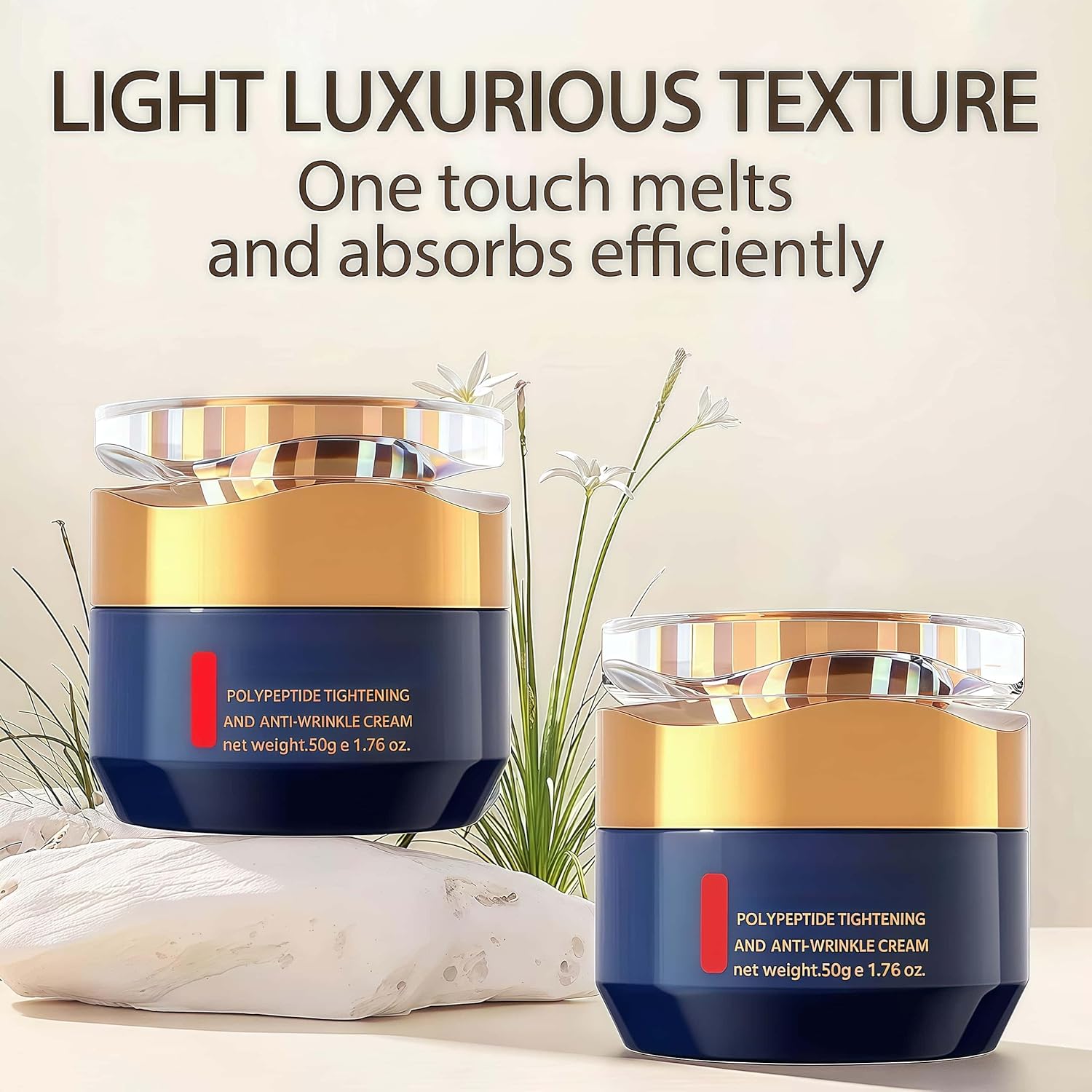 Facial Cream - Corrective Anti-Wrinkle Rejuvenating Cream(Niacinamide+ Vitamin C + Peptide),Lightweight Texture,FacialHealth Hydrating and Moisturizing,Fast Absorption Without Residue,Improve Skin Fade Fine Lines Antioxidant Anti-Aging Hydrate