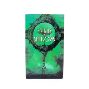 Practical Witch Divination Card Deck: Beginner's Oracle Cards, essential for novice practitioners, enhance your spiritual journey, Family Festival gathering Tabletop Tarot Card game