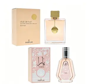 Armaf Club women & Yara 50ml Unisex Perfume Set - Vanilla, Musk - Beauty & Personal Care Fragrance