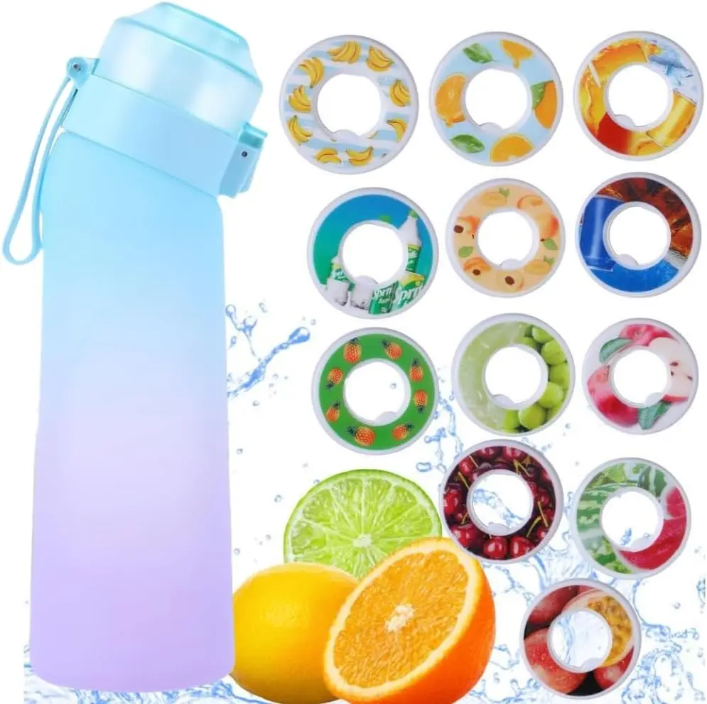 3QUEENS Air Scent Water Bottle 22oz, Fruit, Portable