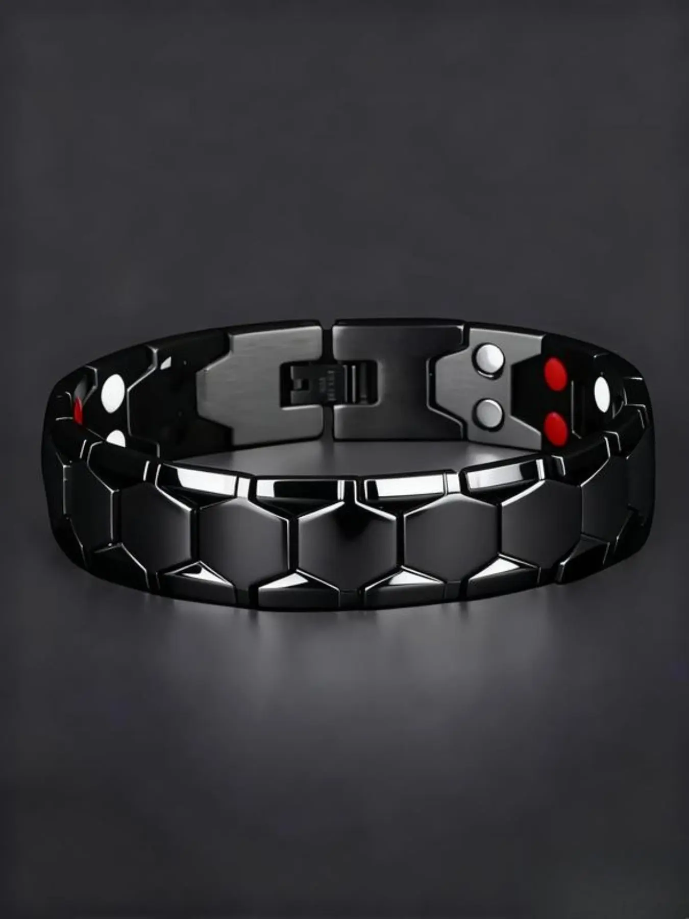 Copper Magnetic Bracelet Energy Men Women, 7.8in Chain Bracelet Bangle Fashionable Bangle, Link Bracelets for Men & Women, Punk Style l ,Trendy All-match & Exquisite Jewelry for Birthday Gift