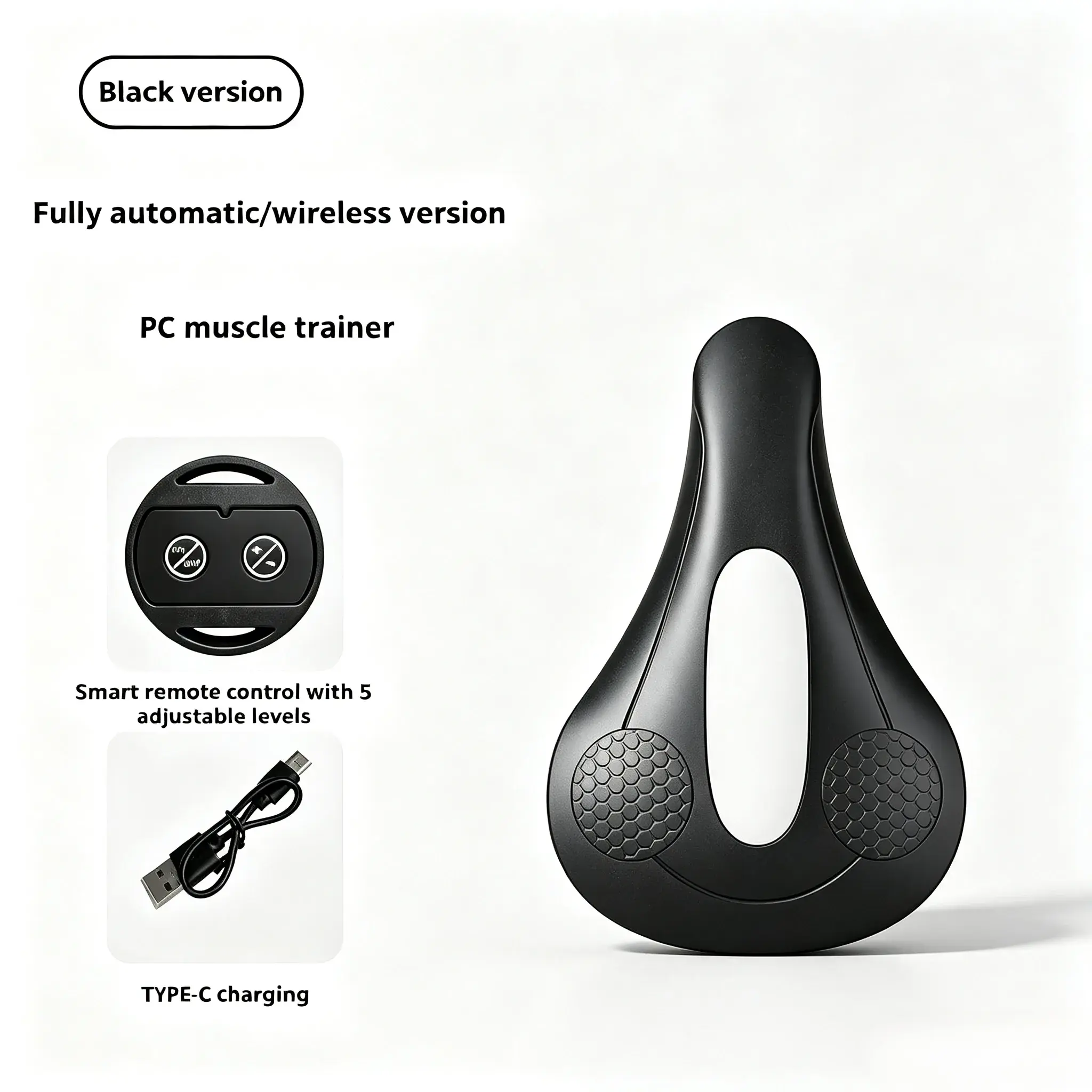 Remote Control Postpartum Pelvic Floor Repair Trainer - Skin-Friendly Silicone PC Muscle Assist Device with Vibration Massage, Touch Sensor for Muscle Workout, Kegel Training & Abdominal Simulator Vibration Trainers