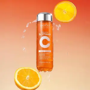 Korean 5X Vitamin C Toner, Moisturizing Face Toner with Citrus Fruit Extract, Hyaluronic Acid & Niacinamide for Anti-Aging and Even Skin Tone, 4.4 oz Radiant Skincare,Christmas gift