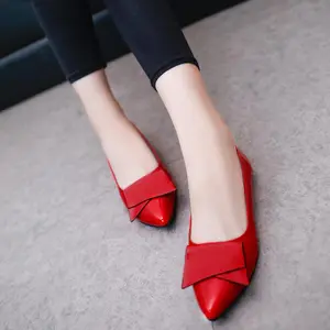 Pointed Toe Slip-on Ballet Shoes For Women Multi Colors Stylish Design Comfortable Fit Versatile Usage