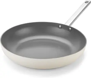 8 Inch Nonstick Ceramic Frying Pan Healthy Frying Pan Even Heat Distribution Skillet Dishwasher Safe Pan Induction Compatible Ceramic Pan PFOA Free