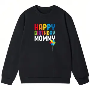 Toddler’s Cute Happy Birthday Mommy Sweatshirt – Perfect Long Sleeve Birthday Gift