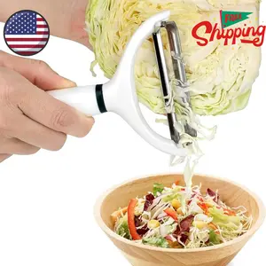 2PCS Cabbage Shredder Slicer Peeler for Coleslaw