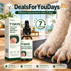 Umex Pet Nail Care Drops for Dogs & Cats, Paw Care Oil for Overgrown Claws, Thick Yellow Nails & Healthy-Looking Pet Paws Gentle Daily Lightweight Lightweight Daily Daily Daily Gentle Lightweight Lightweight