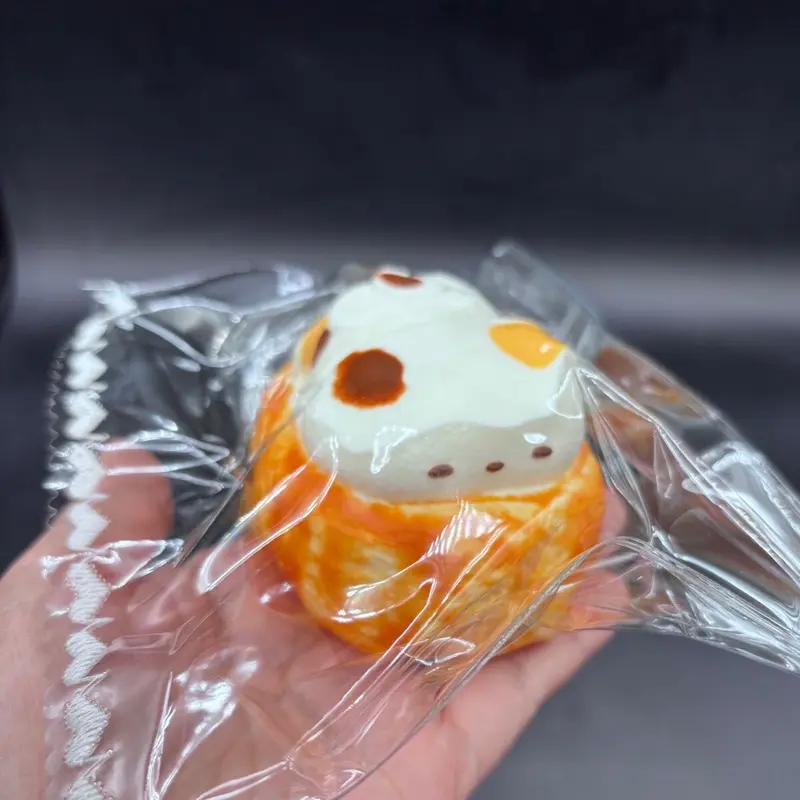 Frozen butter kitty toast cute moldable taba squishy
