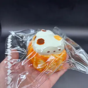 Frozen butter kitty toast cute moldable taba squishy