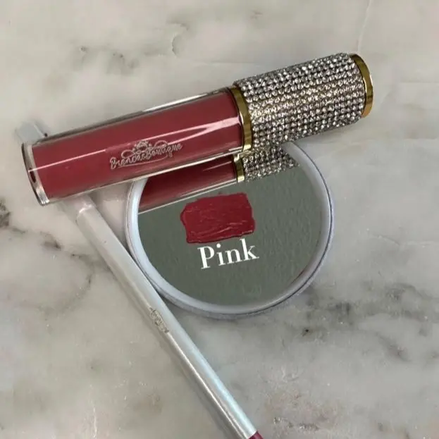 #19 pink matte lip set
