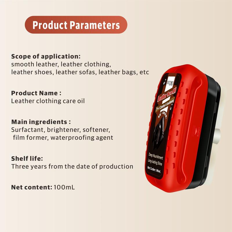 Leather Care Solution for Shoes Sofas & Clothing Easy Use Economical One Wipe Cleaner Conditioner Two-Pack