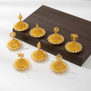 Creative Luxury Hollow Zinc Alloy Essential Oil Diffuser, Home Decorative Ornament, Elegant Aromatherapy Fragrance Accessory, Aromatherapy Scent Diffuser