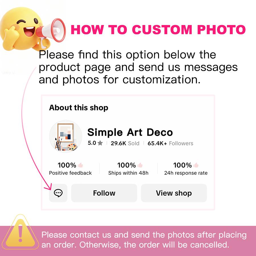 Custom Photo Canvas Painting - Framed/Unframed | Turn Photos into Stunning Wall Art, HD Print with Vivid Colors | Perfect for Home Decor, Holiday Gifts for Family & Friends | Cherish Memories - TikTok Viral Gift That Touches Hearts!