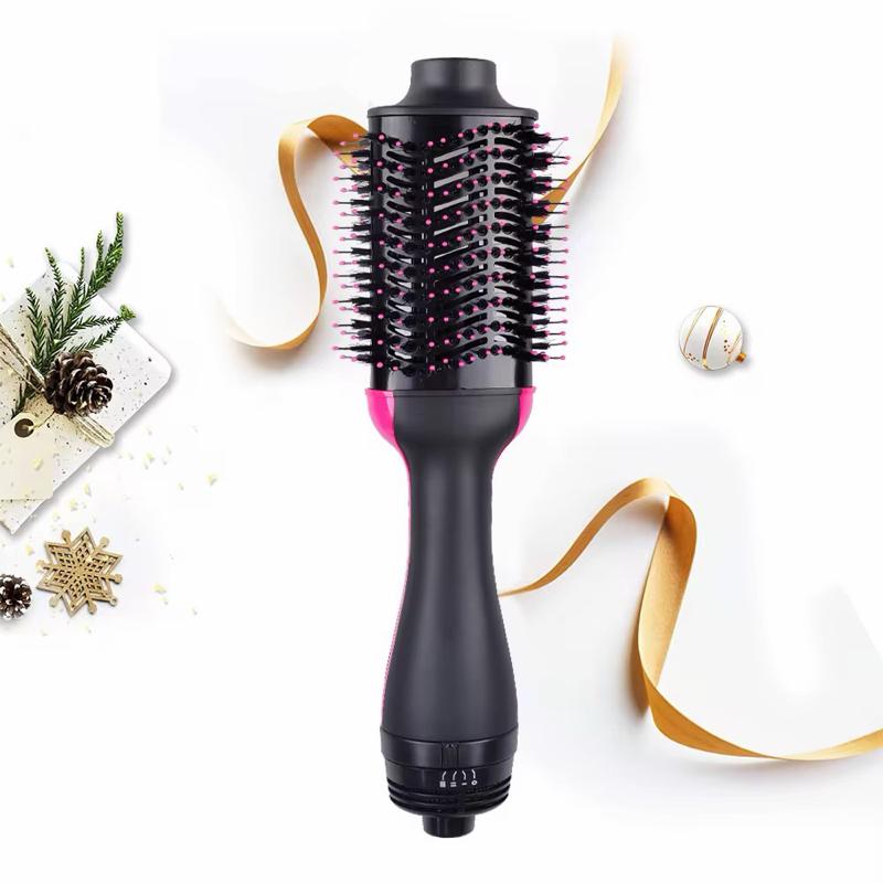 Professional High Quality One Step Hair Dryer Brush Styler Tools Fast Heating Hair Straightener & Drying Hot Air Brush for Dry Straight Curl