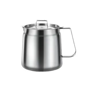 304 Stainless Steel Oil Strainer Pot| Thickened Large Capacity Oil Filter Container with Mesh, Home Oil Storage Bottle