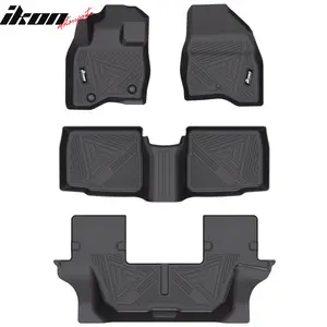 Floor Mats for Ford Explorer 2015-2019 3D IKON All Season Carpets TPE