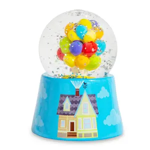 Disney Pixar UP House Light-Up Mini Snow Globe | 3 Inches Tall