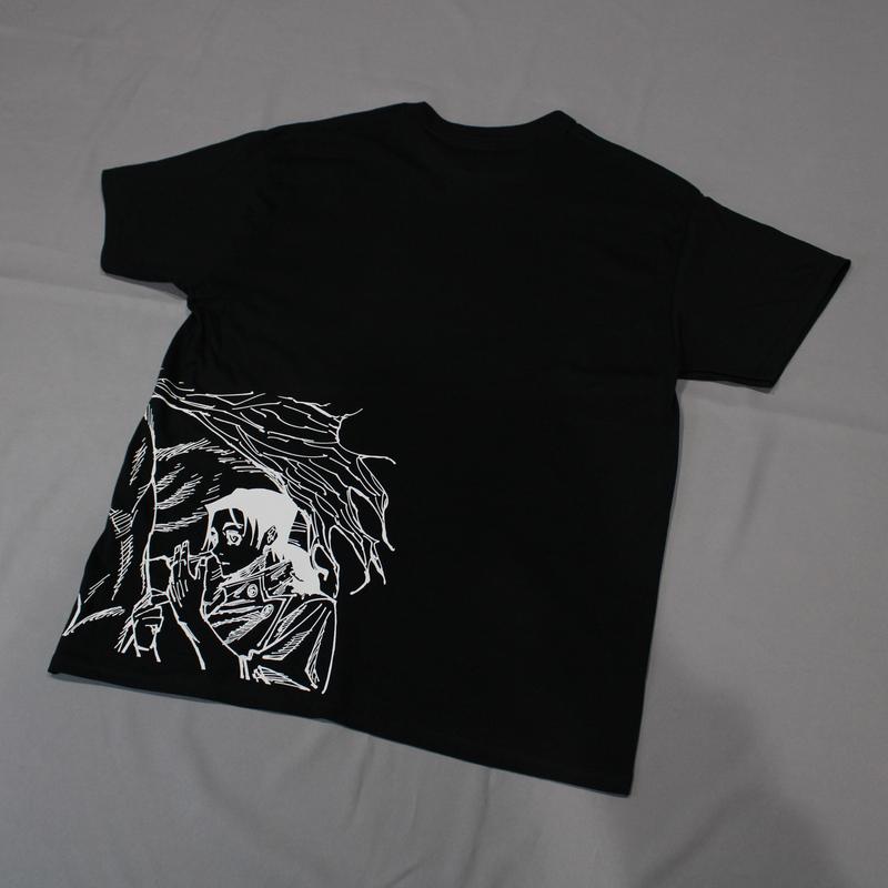 Jujutsu Kaisen Yuta x Rika Anime Manga Black Short Sleeve T-Shirt