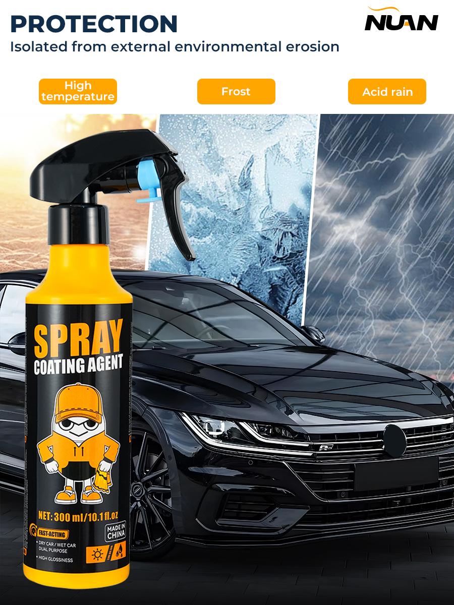 NUAN nano car coating spray-Heavy Duty Degreaser Multipurpose Powerful Degreaser, Stubborn Grease & Grime Removed in One Spray, Professional-Grade Cleaning Power Maxed!NUAN heavy duty degreaserNUAN heavy duty degreaser