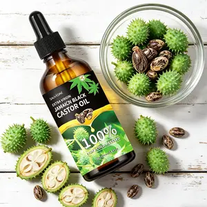 Unrefined Jamaican Black Castor Oil for Hair, Face, and Body Moisturizing - Body Care castor oil