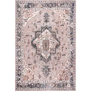Zendaya SplashGuard Machine Washable Area Rug