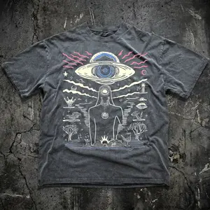 Extraterrestrial - Fluffy Vintage Heavyweight T-Shirt
