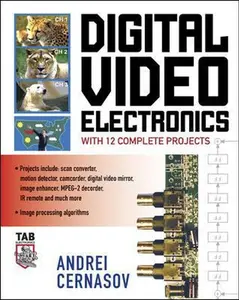 USED Book - Digital Video Electronics with 12 Complete Projects by Andrei  Cernasov (Paperback) - english