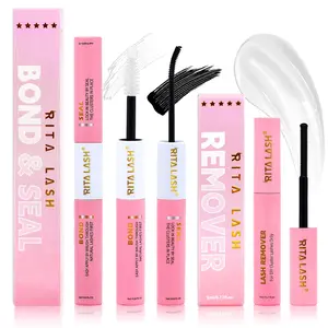 Lash Bond & Seal and Lash Remover, Long Lasting Eyelash Glue & Remover, Eye Makeup Tool for Women, Cosmetic