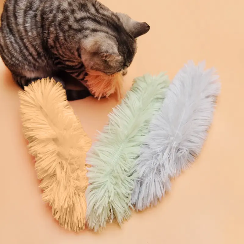 Lovely Caves Crinkle Catnip Fluffy Cat Pillows Toy (3 Count)