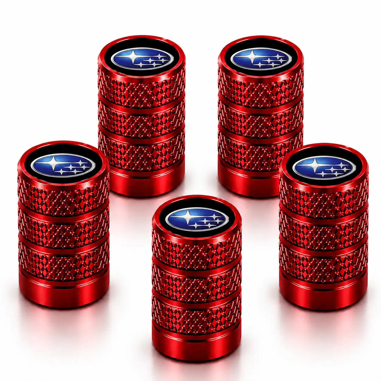 For Subaru / Red / 5-Pack
