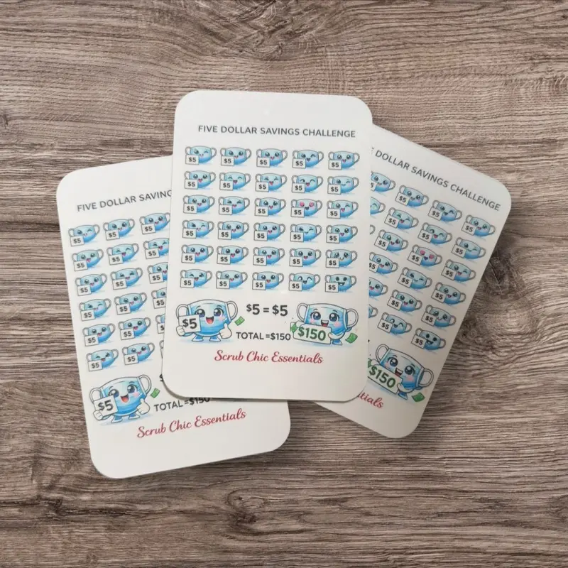$5 Savings Challenge Tracker