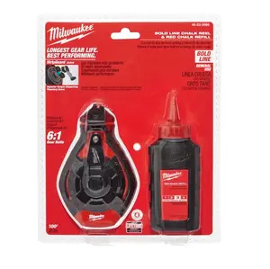 Milwaukee 48-22-3986 100' Bold Line Kit w/ Red Chalk