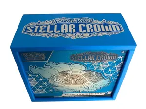 Stellar Crown ETB Box Protector Case (ETB NOT INCLUDED)