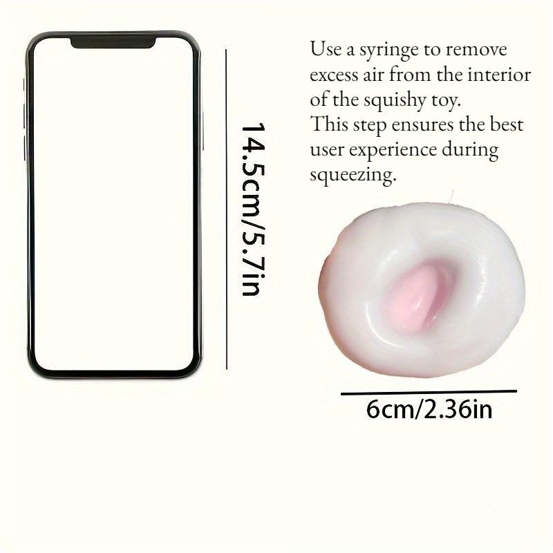 Squishy Jelly Fidget Toy, Soft Slow-Rebound Squishy Toy in Vibrant Colors, Perfect Stress-Relief Toy & Party Filler, Halloween & Christmas Gift